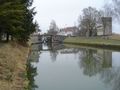 Convoyage hivernal sur le canal de la Marne au Rhin